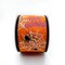 Designer’s Shop WR 63-5178 Happy Halloween Spider and Web wired edge ribbon. (2.5”x10yard)